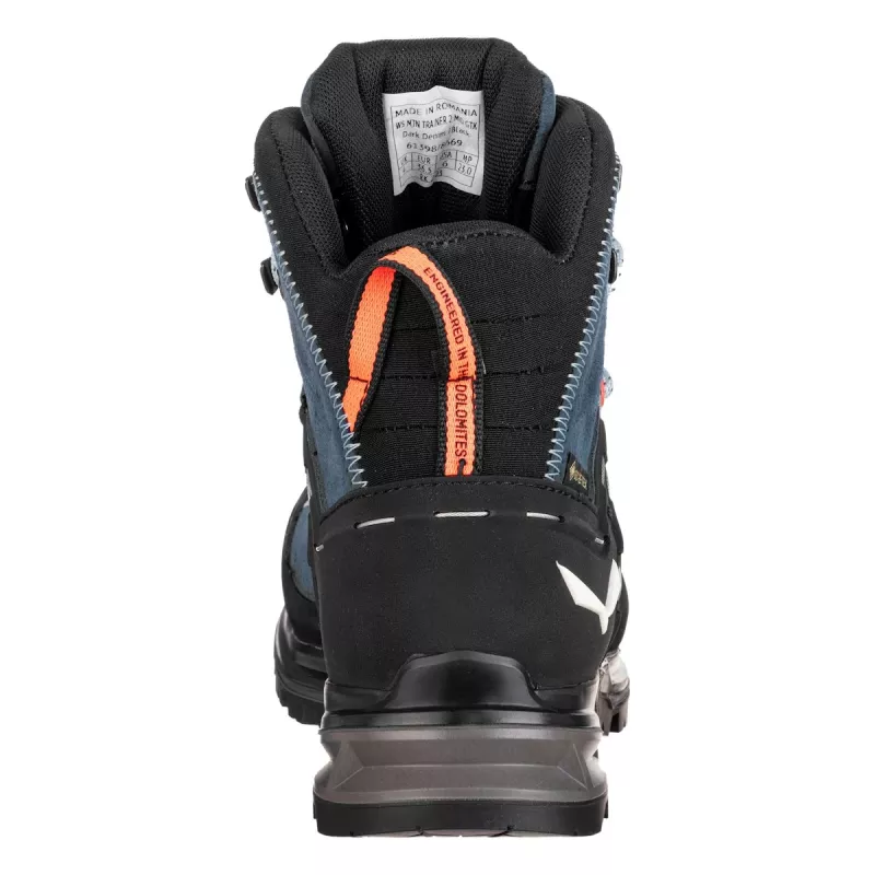 Salewa Women's MTN Trainer 2 Mid GTX pārgājienu zābaki - Dark Denim/Black - UK 6 (EU 39)