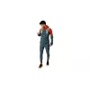 Dynafit Alpine 8 Veste - Smoke Blue/Cinder (M/L)