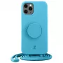 Just Elegance JE PopGrip maciņš iPhone 11 Pro 5,8 collu Blue/Aqua