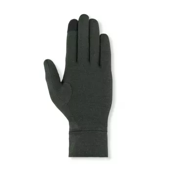 Salewa Cristallo Liner Cimdi Dark Olive XXL - Merino vilnas odere cimdi pārgājieniem, trekkingam un alpīnismam