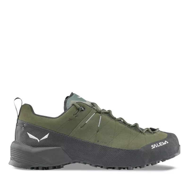 Salewa Wildfire Leather 2 GTX vīriešu pārgājienu un pieeju apavi Faded Green/Black EU 41