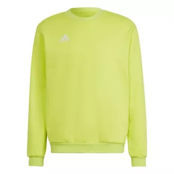 adidas Entrada 22 Sweat Top Lime Rush svīteris HC5049 S