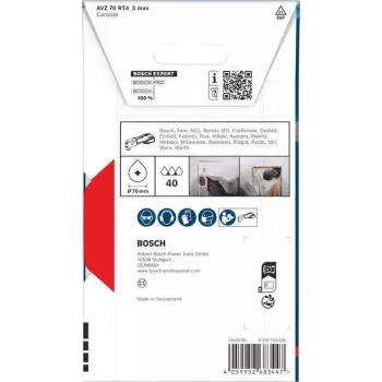 Bosch Expert Carbide-RIFF Starlock segmenta zāģa asmens 85 mm RT3 rupjš šuvju noņemšanai