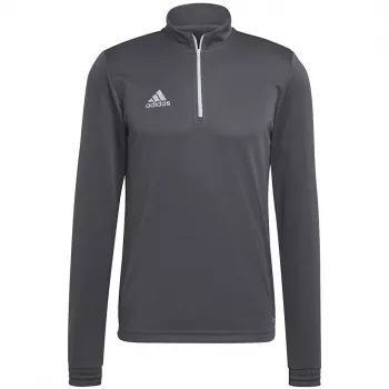 adidas Entrada 22 Treniņkrekls Medium Grey Heather/Black vīriešiem, L izmērs