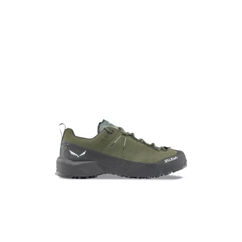 Salewa Wildfire Leather 2 GTX vīriešu pieeju apavi Faded Green/Black EU 40.5