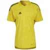 adidas vīriešu Condivo 22 vārtsarga krekls ar īsu piedurkni Solar Yellow HF0138