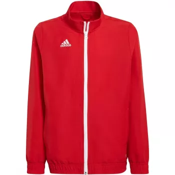 adidas Entrada 22 Prezentācijas jaka sarkana bērniem 128cm