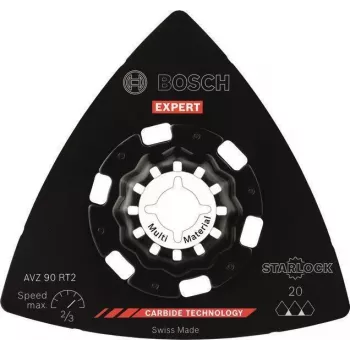 Bosch Expert Carbide-RIFF ACZ 85 RT3 Starlock segmentu zāģa asmens javas noņemšanai un abrazīviem materiāliem, 85 mm, 1 gab.