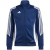 adidas Tiro 24 Bērnu treniņsviedkrecs tumši zilā krāsā, 140 cm