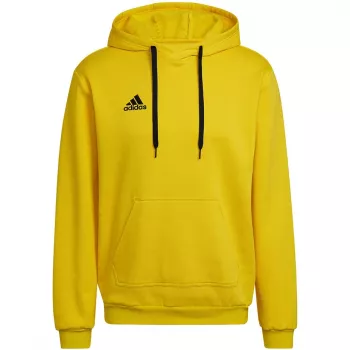 adidas Entrada 22 Hoody Dzeltena Vīriešu Sporta Krekls ar Kapuci M