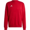 adidas Entrada 22 vīriešu treniņu džemperis ar garām piedurknēm, Team Power Red/White, L izmērs