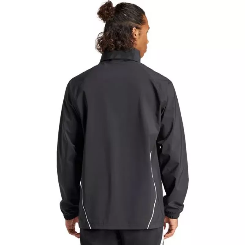 adidas Tiro 24 lietus jaka vīriešiem Melna/Balta IJ7390 izmērs S