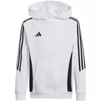 adidas Tiro 24 Kapuča sporta krekls jauniešiem balts IR7506 izmērs 152