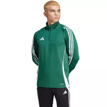 adidas Tiro 24 treniņu tops vīriešiem, sporta krekls, zaļš-balts IS1040 2XL