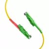 EFB Elektronik Duplex Jumper E2000/APC-E2000/APC 9/125µm OS2 LSZH Dzeltens 3.0mm 40m