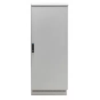 EFB ELEKTRONIK 19 inch tīkla skapis 42U 800x800, IP55, ar saliktu pamatni, RAL7035