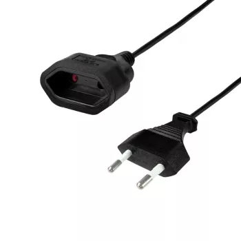 LogiLink pagarinātājs CEE 7/16 Europlug vīrietis–sieviete 0,2 m melns