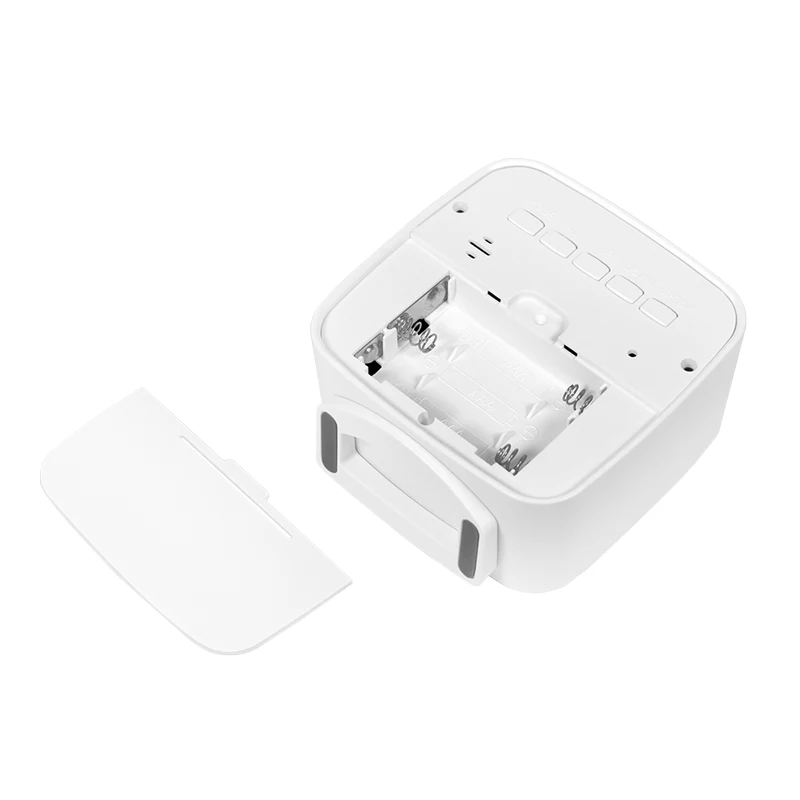 LogiLink SC0120 digitālais modinātājpulkstenis TV formā, balts