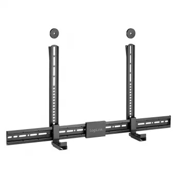 LogiLink BP0205 Universāls skaņas joslas stiprinājums, VESA kronšteins, dziļums regulējams 86-155mm, 15kg, melns