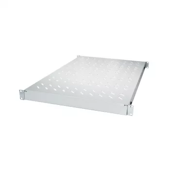 LogiLink 19 inch regulējams plaukts 800 mm dziļiem skapjiem, gaiši pelēks