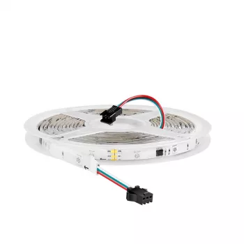 LogiLink WiFi viedā RGB daudzkrāsu gaismas lente, 5m, Tuya saderīga