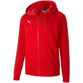 PUMA teamGOAL 23 Casuals kapuce jaka sarkanā krāsā 656708 01
