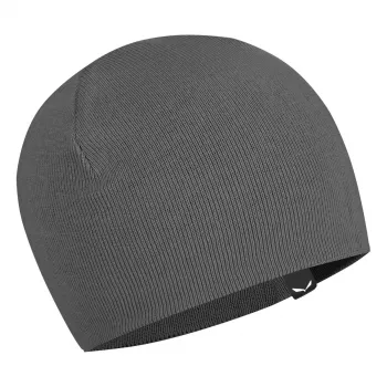 Salewa Pure Reversible Merino vilnas beanie - Black Out - Unisex One Size