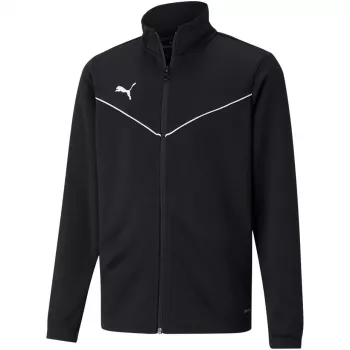 PUMA teamRISE Treniņu poliestera jaka jauniešiem Black 657393 03 140cm
