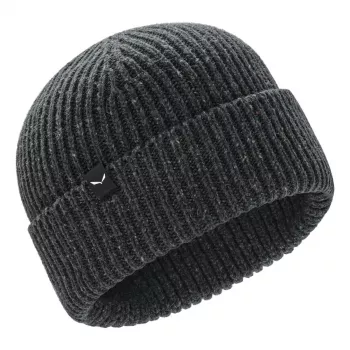 Salewa Re-Zebru Knit Beanie - tumši pelēks melanžs