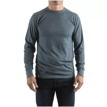 Milwaukee garo piedurkņu T-krekls zils XXL HTLSBLU-XXL