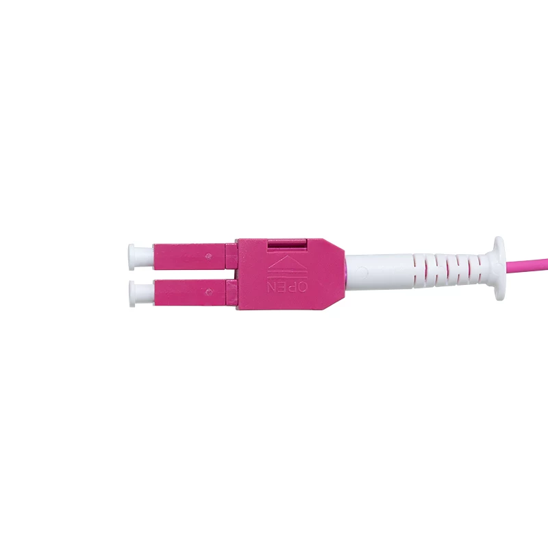 LOGILINK Uniboot Push-Pull optiskās šķiedras savienojuma vads LC-LC OM4, 0,5 m