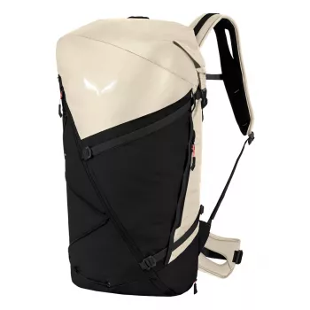 Salewa Puez 32+5L Sieviešu pārgājienu mugursoma - Black Out/Oatmeal