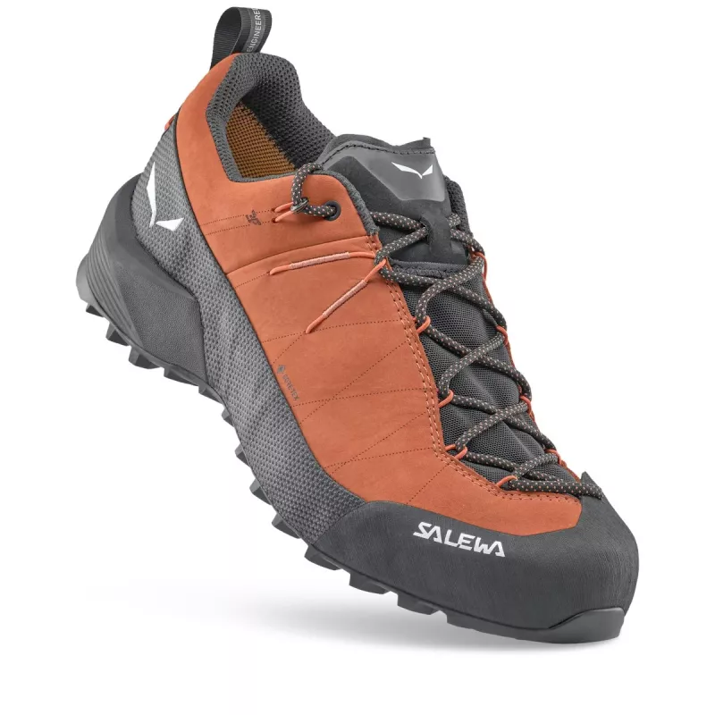 Salewa Wildfire Leather 2 GTX vīriešu zemie pārgājienu apavi - Bombay Brown/Black, EU 44.5