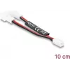 Delock Y-Splitter ventilatora kabelis 1x 2-pin sieviešu savienotājs uz 2x 2-pin vīriešu savienotāju 10 cm