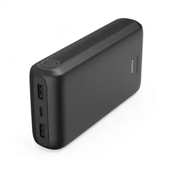 Hama Power Pack New Performance 24 24000 mAh Power Bank, 2 USB-C, USB-A, antracīts