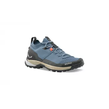 Salewa Puez 2 Knit PTX zemie pārgājienu apavi vīriešiem Java Blue/Black EU 40.5