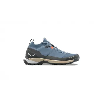 Salewa Puez 2 Knit PTX zemie pārgājienu apavi vīriešiem Java Blue/Black EU 40.5