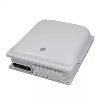 LOGILINK FTTX sadales kārba 96 šķiedrām, 24x LC Duplex vai SC Simplex, bez adapteriem, IP65, sienas montāža