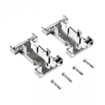 EFB ELEKTRONIK EB0909MV2 Metalizēts tukšs interfeisa korpuss, 1 Keystone slots, sudraba