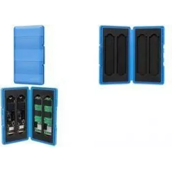 LogiLink UA0417 M.2 SSD aizsardzības kaste 4 NGFF/NVMe SSD diskiem, zila