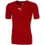 Puma LIGA Baselayer īsās piedurknes vīriešu T-krekls sarkans 655918 01 XL