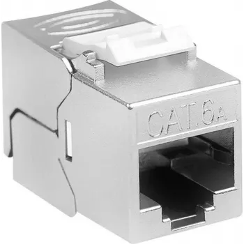LogiLink Cat.6A STP Keystone Jack, 14,7 mm, 22-26 AWG