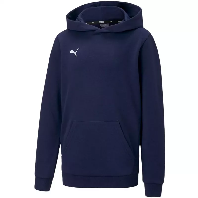 PUMA teamGOAL 23 Casuals džemperis ar kapuci Jr Navy Blue 656711 06 140
