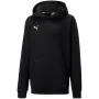 PUMA teamGOAL 23 Casuals džemperis ar kapuci Jr - Puma Black