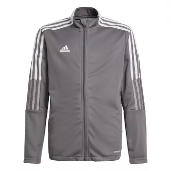 adidas Tiro 21 bērnu treniņjakas Grey Four GM7311 116 cm