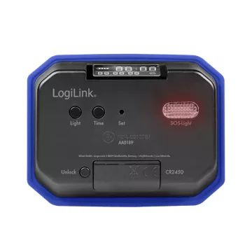 LogiLink elektroniskā stāvēšanas diska, KBA sertificēta, zila