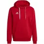 adidas Entrada 22 vīriešu kapuces sporta krekls Team Power Red M