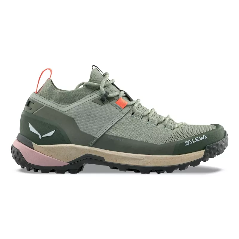 Salewa Puez 2 Knit PTX Sieviešu zemie pārgājienu apavi - Shadow/Olive - EU 41