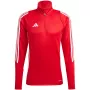 adidas Tiro 24 Treniņkrekls Team Power Red 2XL Vīriešu Slim Fit AEROREADY