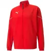 PUMA teamRISE Sideline vīriešu pilnās rāvējslēdzēja jaka, sarkana, S izmērs